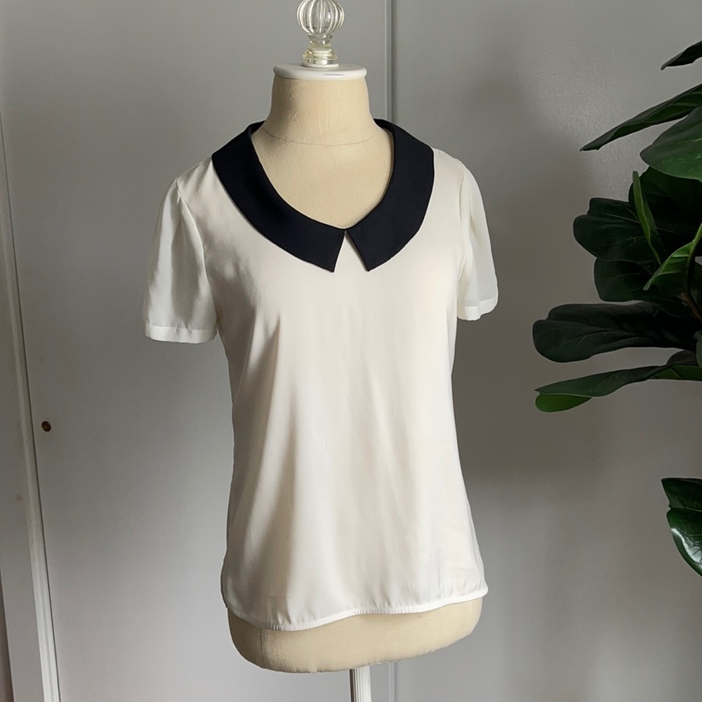 Ann Taylor short sleeve blouse